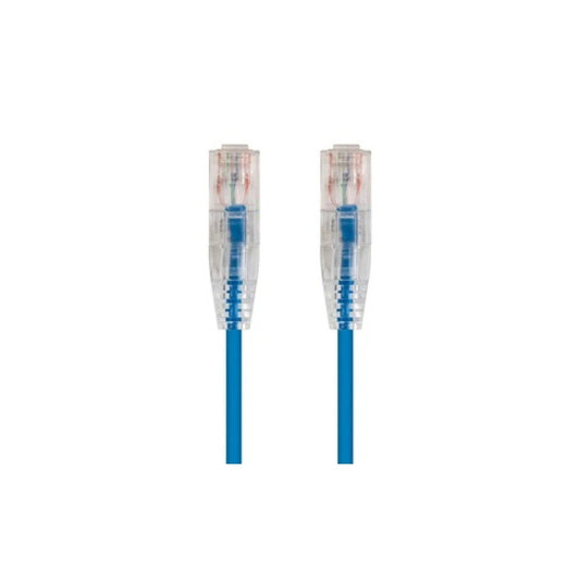 Monoprice Slimrun Cat6 Utp Cable-6-inch Blue (13509)
