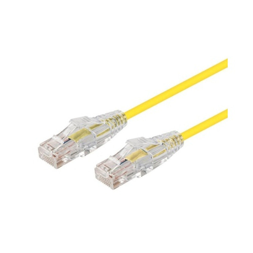 Monoprice Slimrun Cat6 Utp Cable-3ft Yellow (13531)