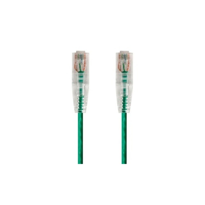 Monoprice Slimrun Cat6 Utp Cable-2ft Green (14804)