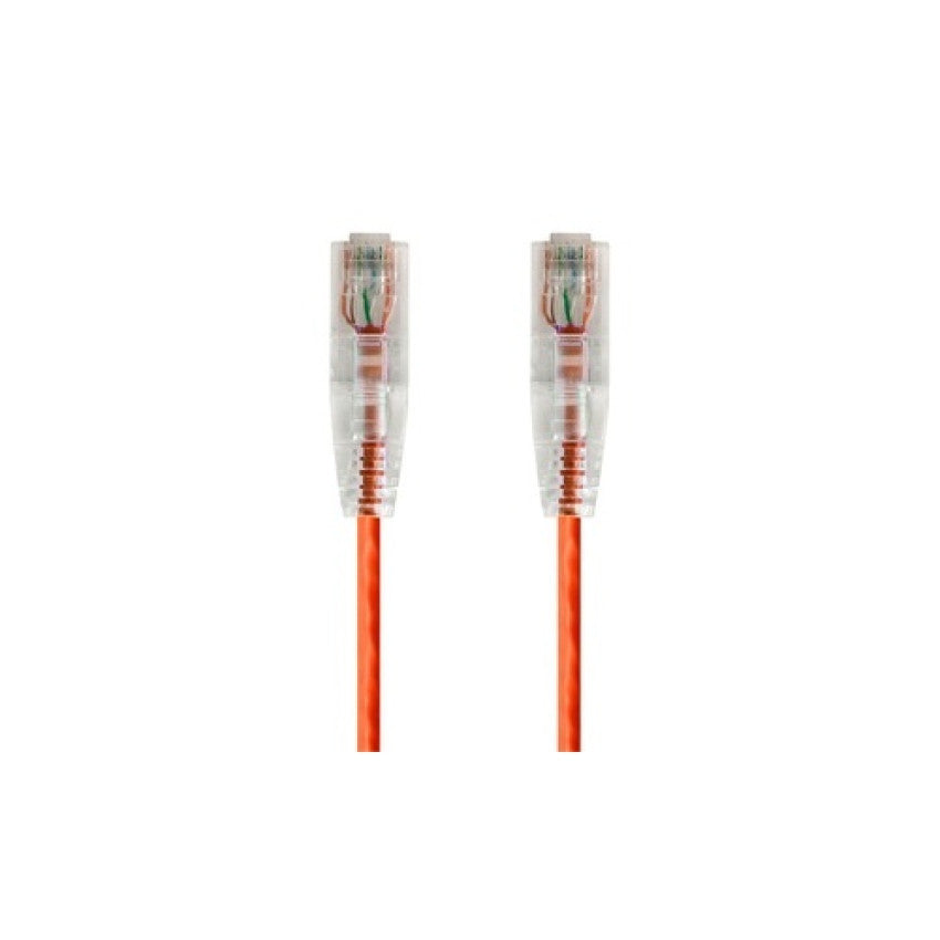 Monoprice Slimrun Cat6 Utp Cable-5ft Orange (14811)