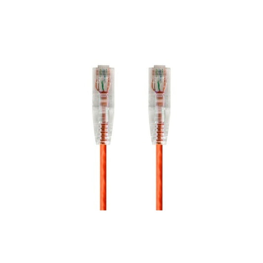 Monoprice Slimrun Cat6 Utp Cable-14ft Orange (14823)