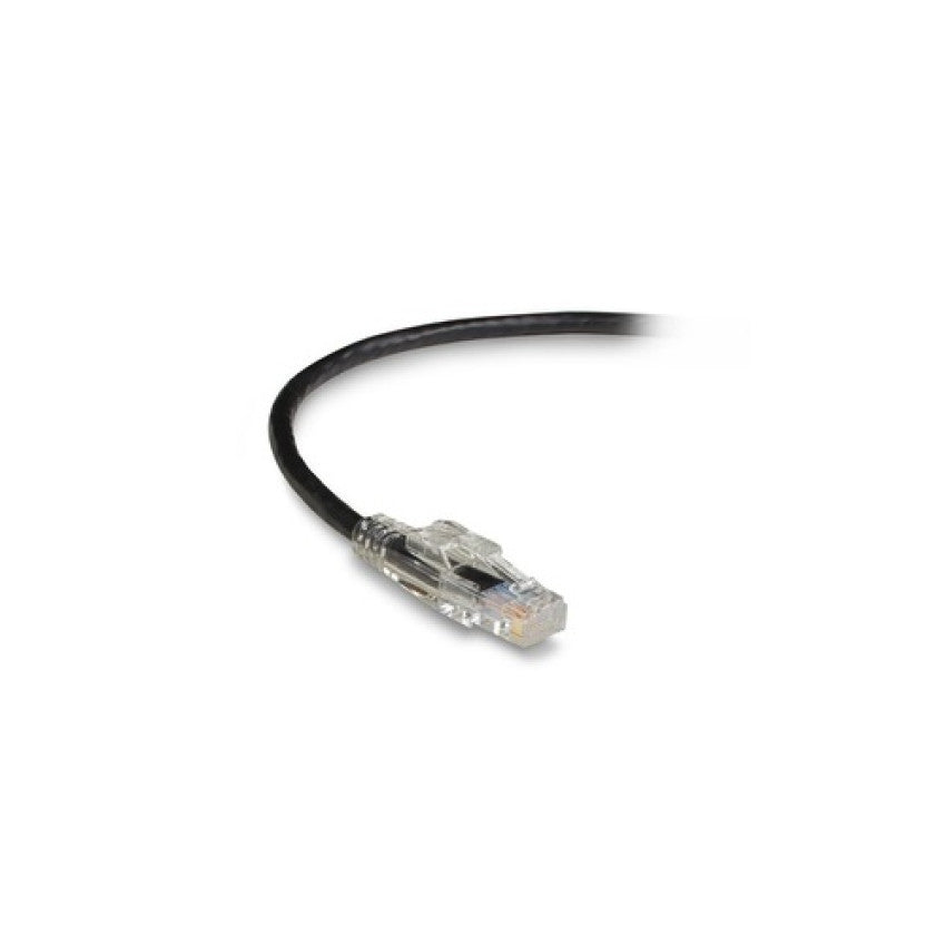 Black Box Cat5e 350-mhz Locking Snagless Stranded Ethernet Patch Cable-unshielded(utp), Cm Pvc(rj45 M/m), Black, 100-ft.(30.4-m) (C5EPC70BK100)