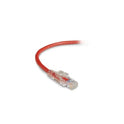 Black Box Cat6 550-mhz Locking Snagless Stranded Ethernet Patch Cable - Unshielded (utp), Cm Pvc (rj45 M/m), Red, 5-ft. (1.5-m) (C6PC70RD05)