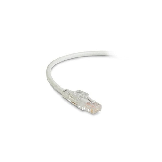 Black Box Cat6 550-mhz Locking Snagless Stranded Ethernet Patch Cable-unshielded (utp), Cm Pvc (rj45 M/m), White, 15-ft. (4.6-m) (C6PC70WH15)