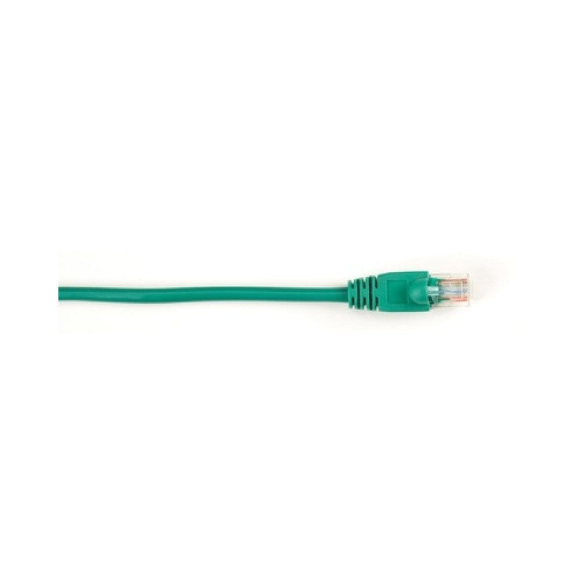 Black Box Cat5e 100-mhz Molded Snagless Stranded Ethernet Patch Cable-unshielded (utp), Cm Pvc (rj45 M/m), Green, 7-ft. (2.1-m) (CAT5EPC007GN)