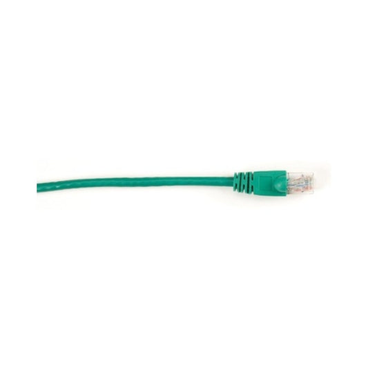 Black Box Cat6 250-mhz Molded Snagless Stranded Ethernet Patch Cable - Unshielded (utp), Cm Pvc (rj45 M/m), Green, 1-ft. (0.3-m) (CAT6PC001GN)