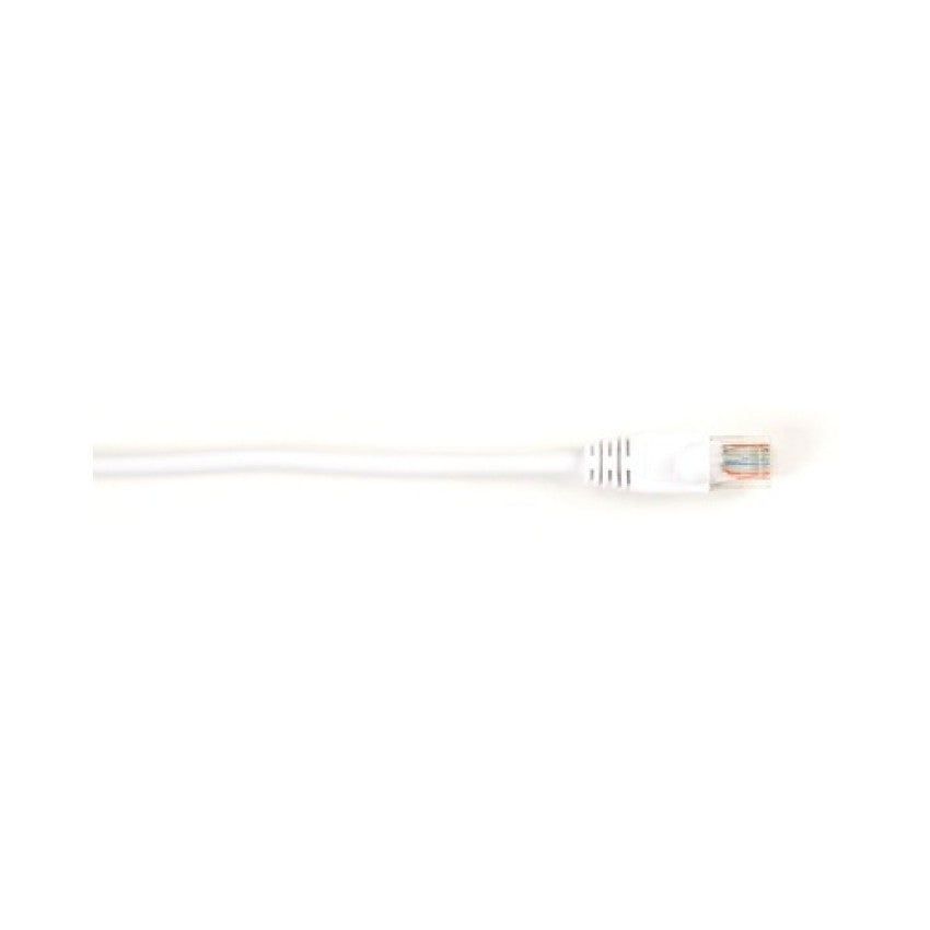 Black Box Cat6 250-mhz Molded Snagless Stranded Ethernet Patch Cable - Unshielded (utp), Cm Pvc (rj45 M/m), White, 3-ft. (0.9-m) (CAT6PC003WH)