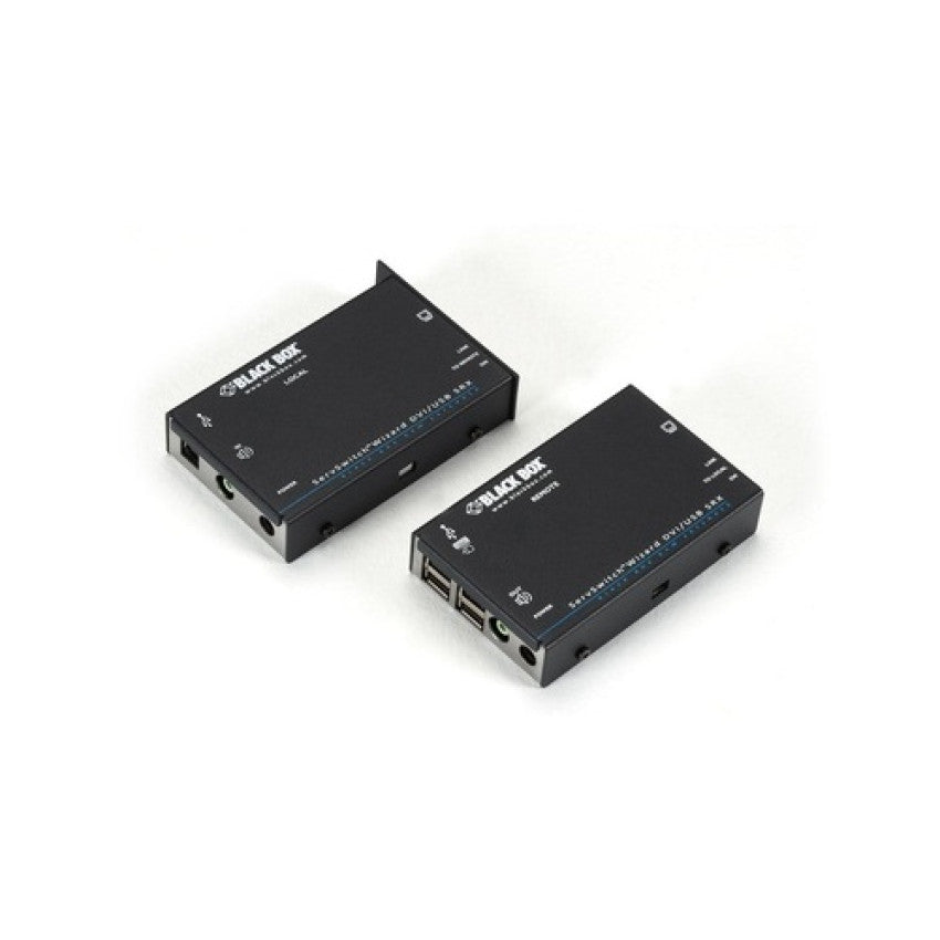 Black Box Kvm Extender - Dvi-d, Usb 2.0, Audio, Single-access, Catx, Gsa, Taa (ACU5501AR4)