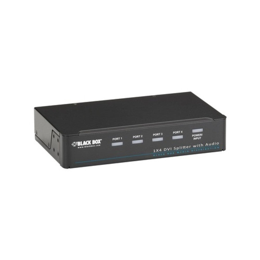 Black Box Dvi-d Splitter With Audio And Hdcp - 1x4, Gsa, Taa (AVSPDVI1X4)