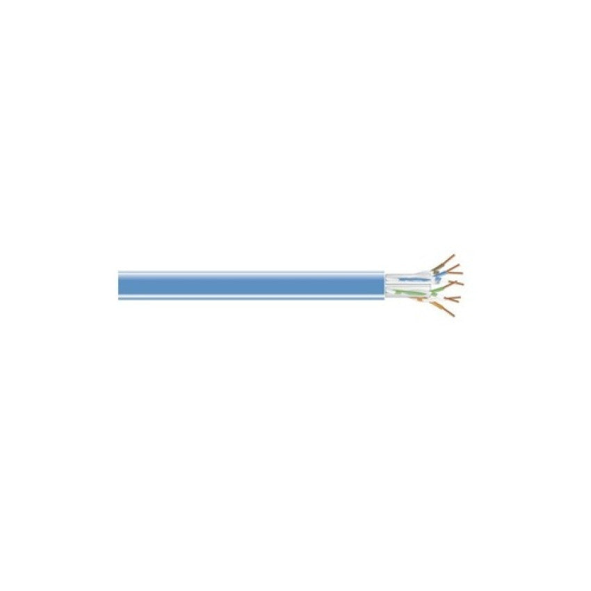 Black Box Cat5e 100-mhz Solid Ethernet Bulk Cable - Unshielded (utp), Cm Pvc, Blue, 1000-ft. (304.8-m) Pull-box, Taa (C5ECMSLDBL)