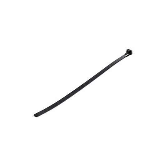 StarTech 10" Reusable Cable Ties, Nylon, 100 Pack (CBMZTRB10BK)