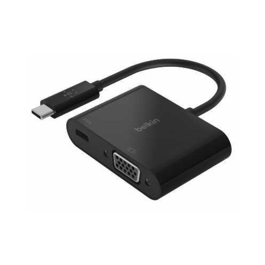 Belkin Adpt,usbc-vga,60w Pd,blk (AVC001BTBK)