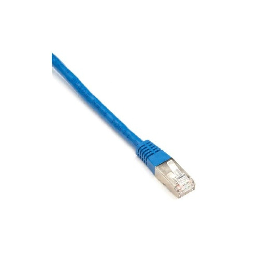 Black Box Cat5e 100-mhz Molded Slimline Stranded Ethernet Patch Cable - Shielded (f/utp), Cm Pvc (rj45 M/m), Blue, 6-ft. (1.8-m) (EVNSL0172BL0006)