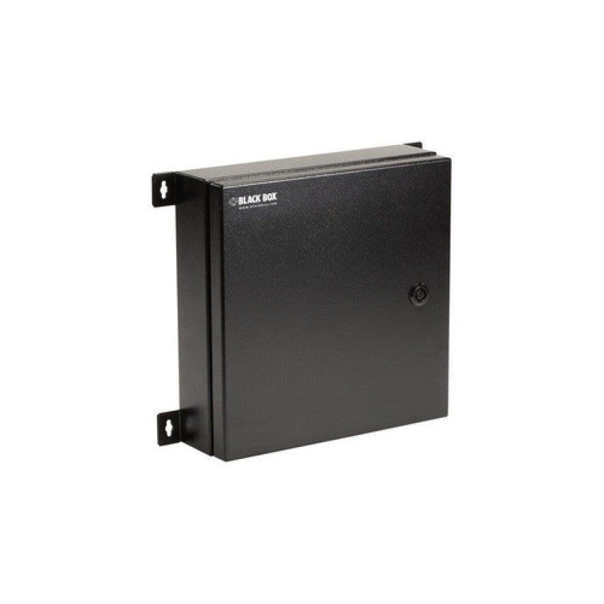 Black Box Nema-4 Rated Fiber Optic Wallmount Enclosure - 2-slot, Gsa, Taa (JPM4001AR2)