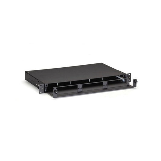 Black Box Rackmount Fiber Enclosure - 1u, Non-locking, 3-slot Adapter, Gsa, Taa (JPM427AR2)