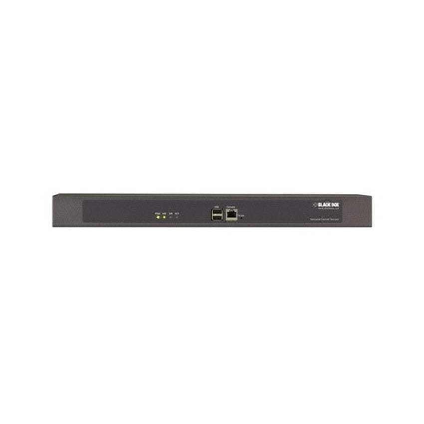 Black Box Console Server - Cisco Pinout, (48) Rs-232 Rj45, (2) 10/100/1000-mbps Rj45, Gsa, Taa (LES1548A)