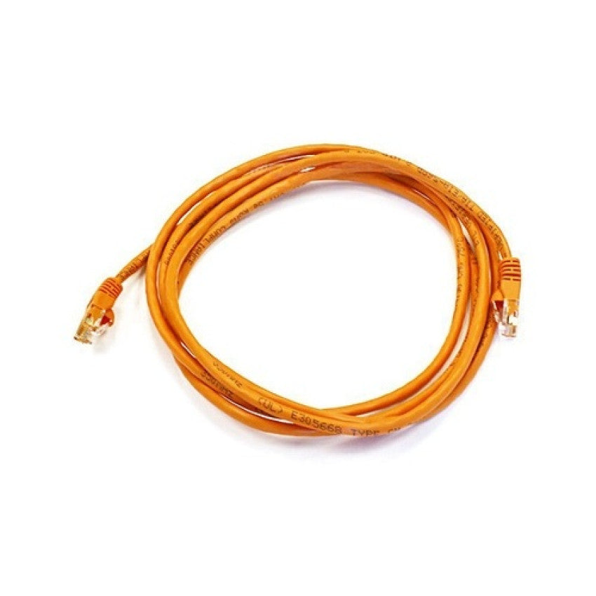 Monoprice Cat6 Utp Ethernet Cable_ 7ft Orange (3414)