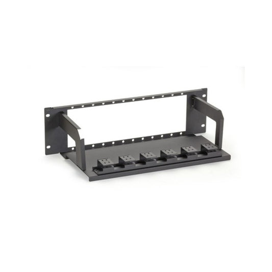 Black Box Universal Fiber Optic Blank Panel - 12-slot, 3u, Gsa, Taa (FOPP5012V3U)