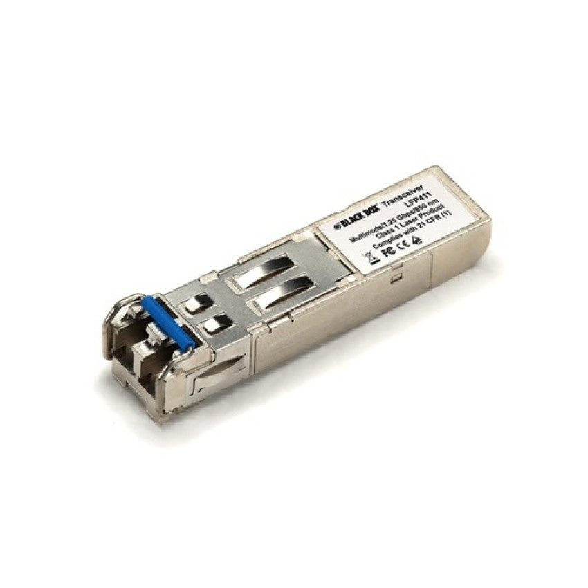 Black Box Gigabit(1.25-gbps)extreme Temperature Sfp With Extended Diagnostics(1)1.25-gbps Multimode Fiber,850nm,550m,lc,gsa,taa (LFP411)