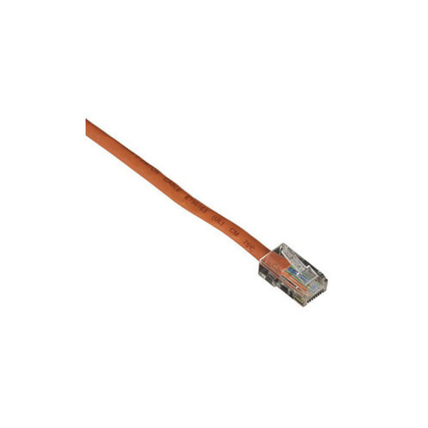 Black Box Cat5e 100-mhz Stranded Ethernet Patch Cable - Unshielded (utp), Cm Pvc, No Boot (rj45 M/m), Orange, 2-ft. (0.6-m) (CAT5EPCB002OR)