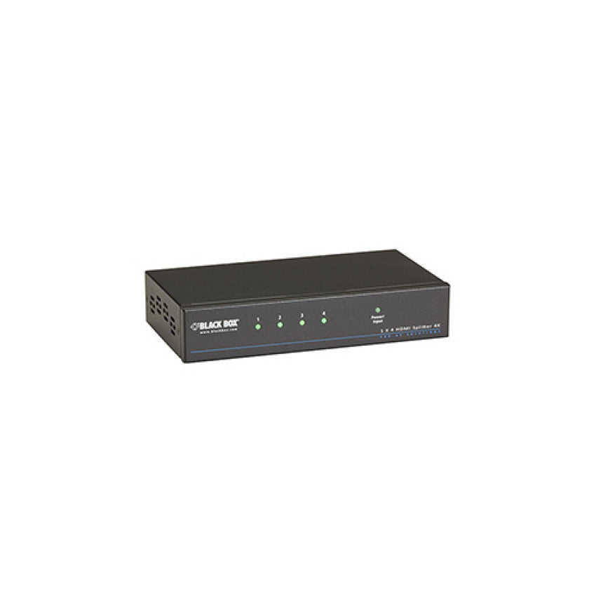 Black Box 4k Hdmi Splitter - 1x4, Gsa, Taa (VSPHDMI1X44K)