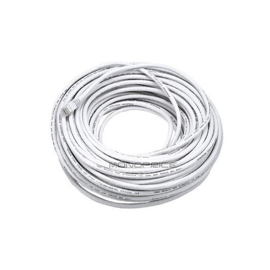 Monoprice Cat5e Utp Patch Cable_ 100ft White (148)