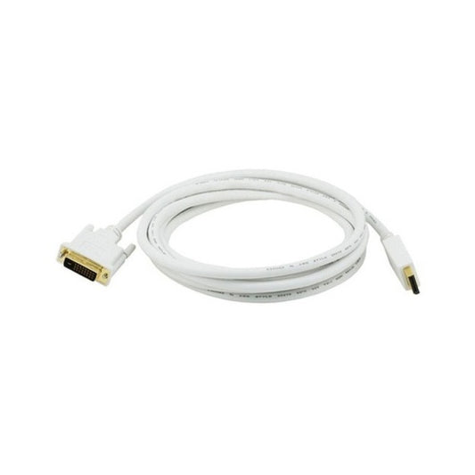 Monoprice Displayport To Dvi Cable - White 10ft (6016)