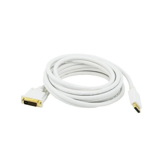 Monoprice Displayport To Dvi Cable - White 15ft (6017)