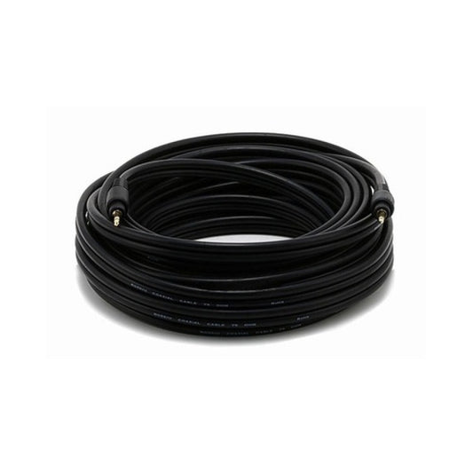 Monoprice Stereo M To Stereo M Cable 35ft - Black (5582)