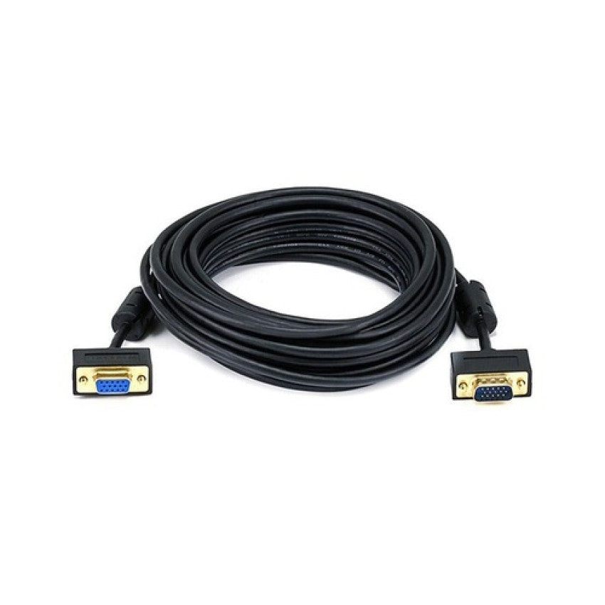 Monoprice Svga/vga 30/32awg M/f Mtr Cable 25ft (6373)