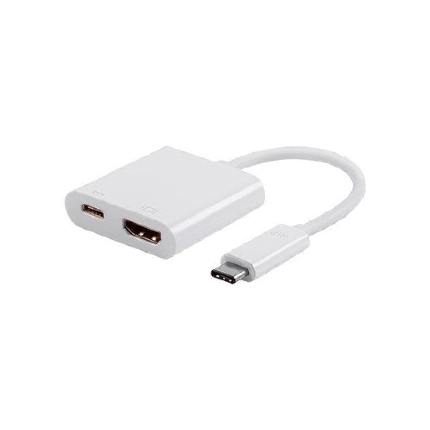 Monoprice Usb-c To Hdmi & Usb-c (f) Dualport Adptr (15244)