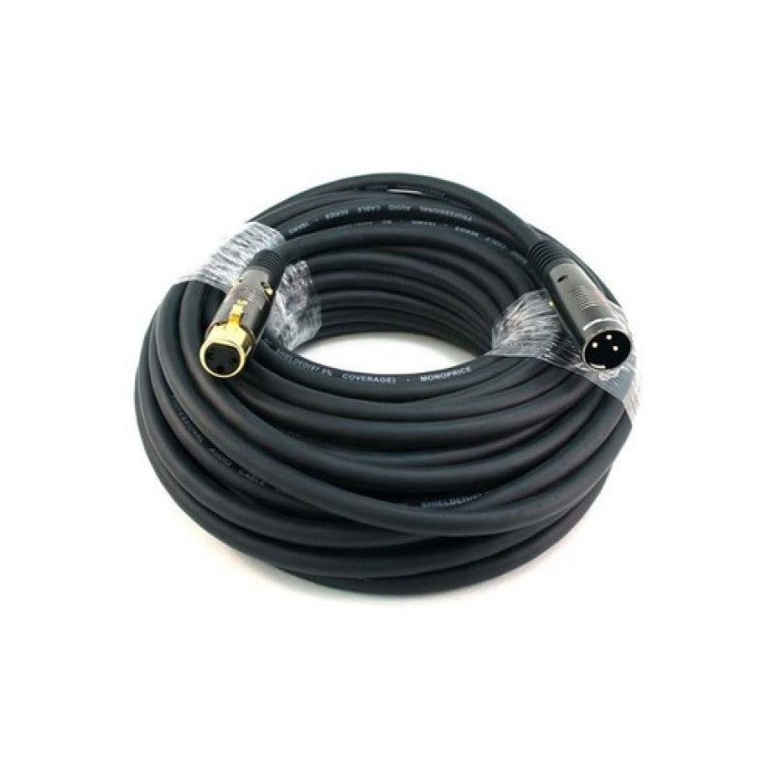 Monoprice Xlr M To Xlr F Cable 50ft (4756)