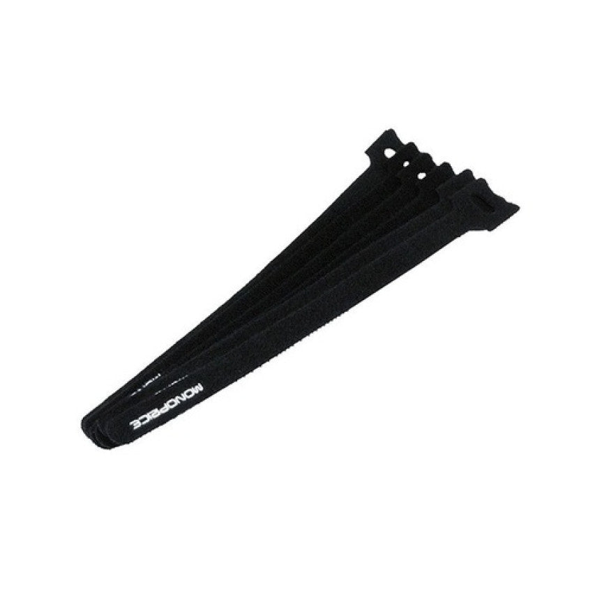 Monoprice Hook & Loop Cable Ties_ 9-inch_ 100pcs (6483)