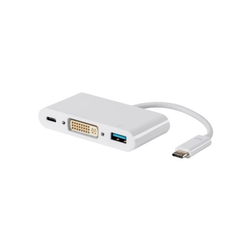 Monoprice Select Series Usb-c Dvi Multiport Adapte (15759)