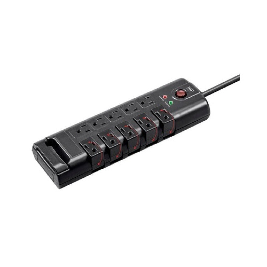 Monoprice Rotating Power Block 8ft, 10 Outlet (15875)