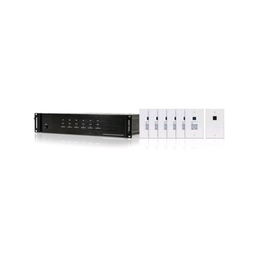 Monoprice Multizone Cont And Amplifier Kit, 6 Zone (10761)