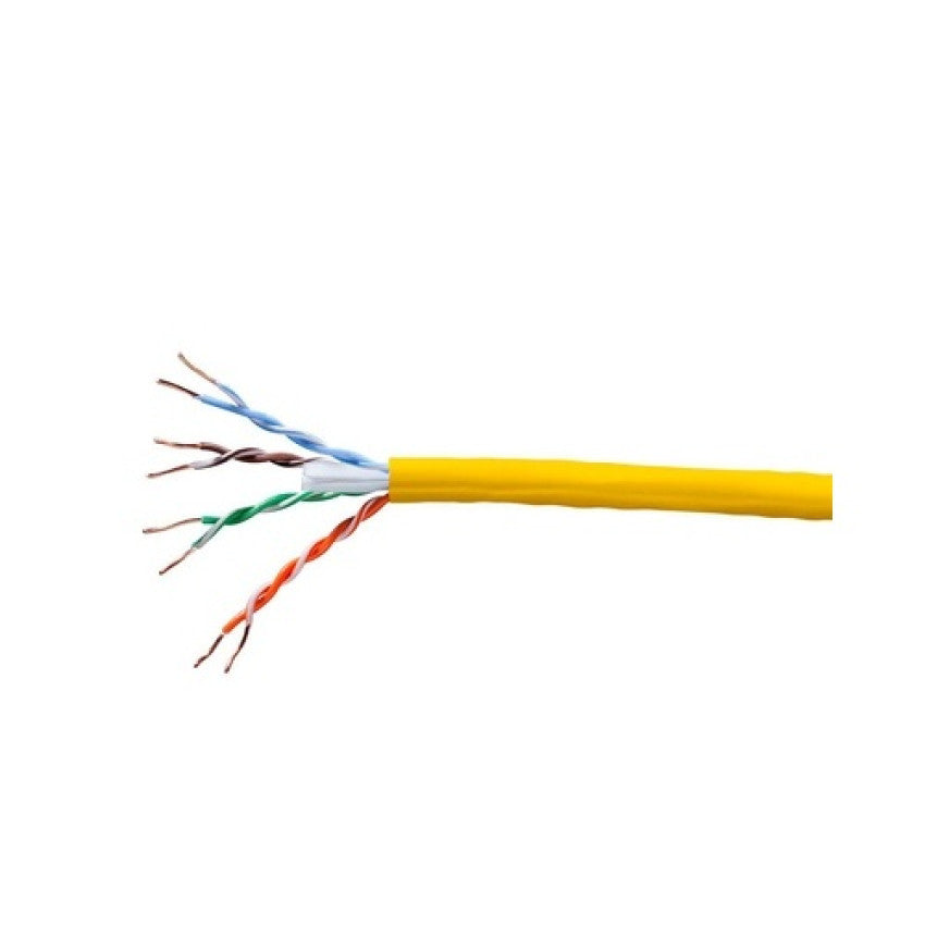 Monoprice Cat6 Utp_(cmp) - Yellow- 1000ft (13737)