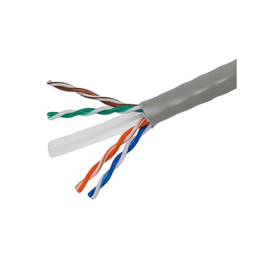 Monoprice Cat6 Utp Solid (cmr)1000ft - Gray (8104)