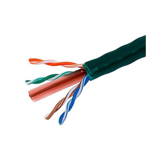 Monoprice Cat6 Utp Solid (cmr)1000ft - Green (8105)