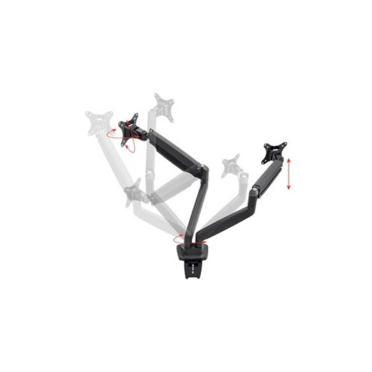Monoprice Dual Monitor Adjustgas Spring Desk Mount (15525)