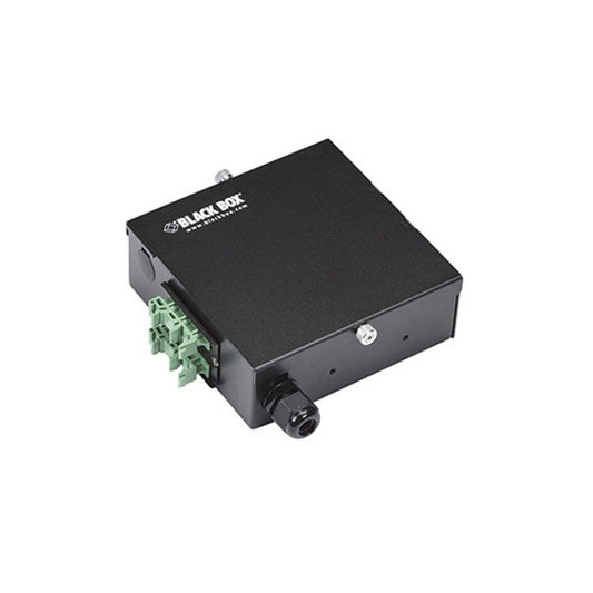 Black Box Wallmount Mini Din Rail Fiber Enclosure - 1-slot Adapter (JPM398A)