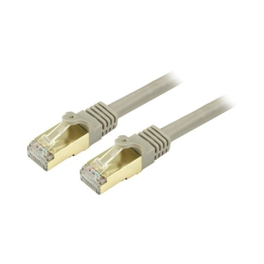 StarTech 15 Ft Cat6a Ethernet Cable - Stp Gray (C6ASPAT15GR)