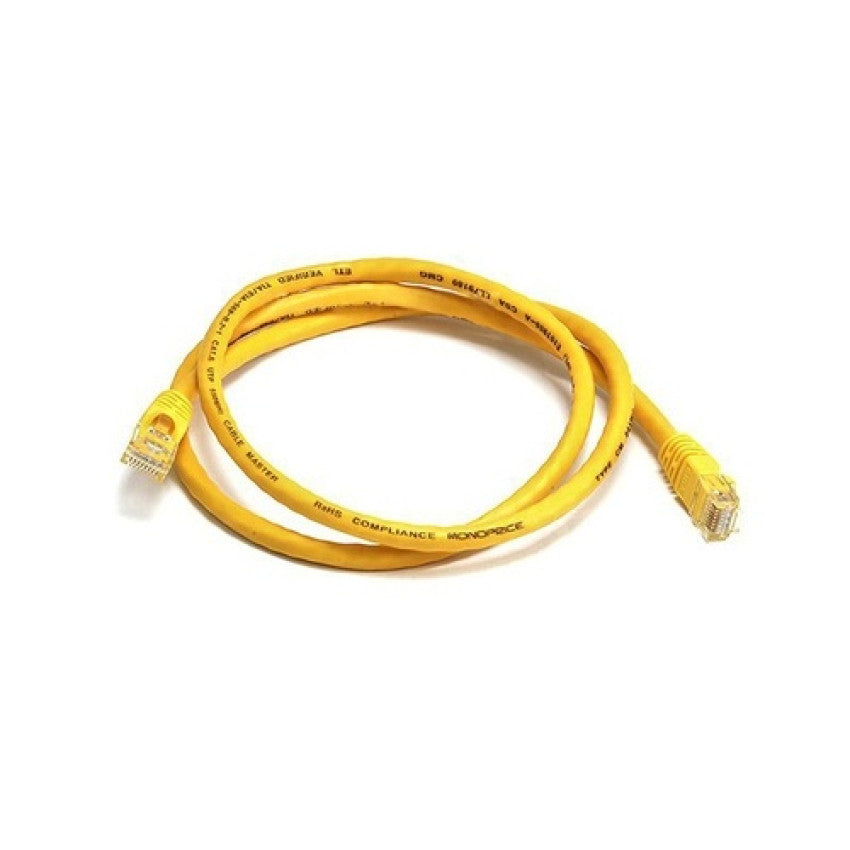 Monoprice Cat6 Utp Ethernet Cable_ 3ft Yellow (2298)