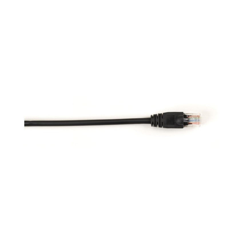 Black Box Cat6 250-mhz Molded Snagless Stranded Ethernet Patch Cable Unshielded(utp),cm Pvc(rj45 M/m),black,15-ft.(4.6-m),25-pack (6PC015BK25PAK)