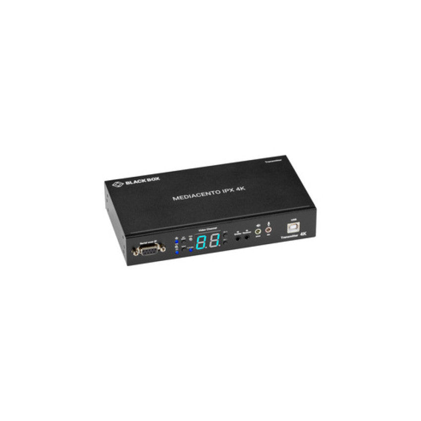 Black Box 4k Transmitter - Hdmi, Usb, Serial, Ir, Audio, Gsa, Taa (VXHDMI4KIPTX)