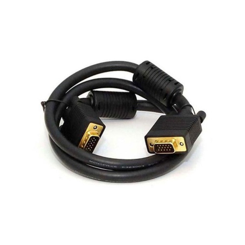 Monoprice Svga/vga M/m Monitor Cable 3ft (2898)