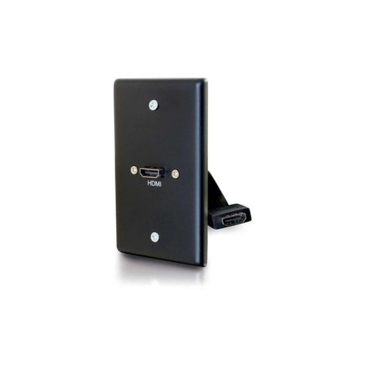 C2G Single Gang Wall Plate With Hdmi Pigtail (39878)
