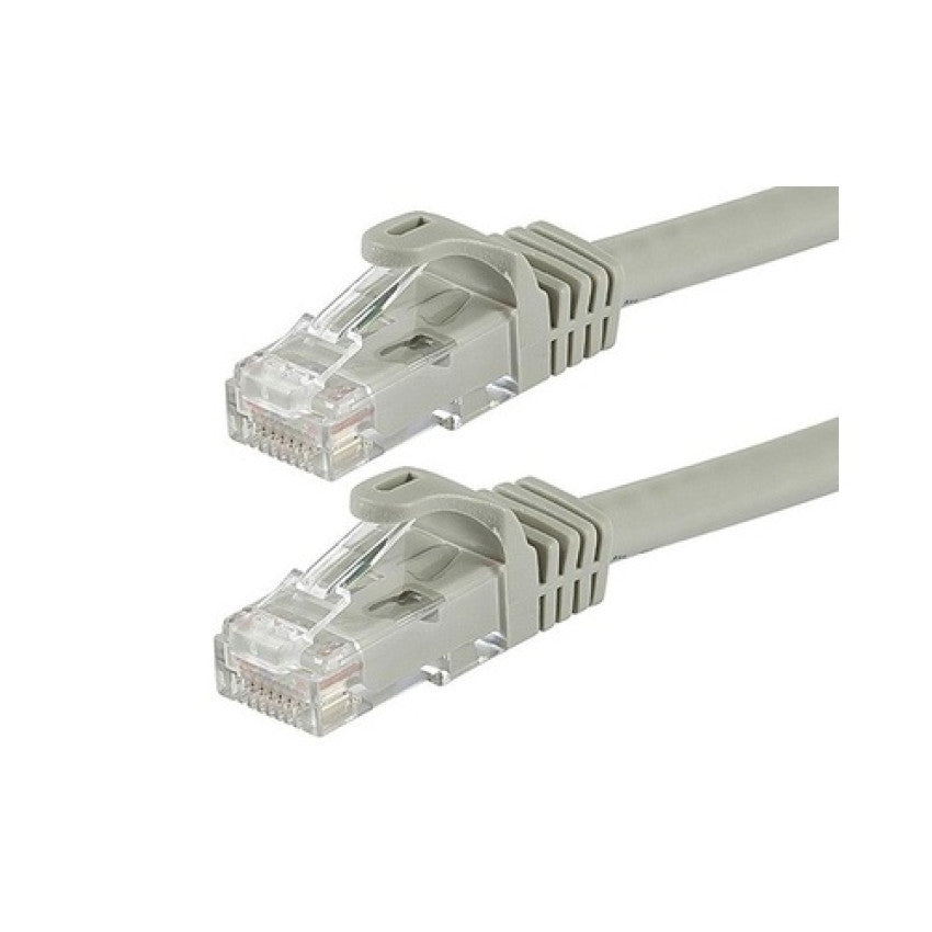 Monoprice Flexboot Cat6 24awg Cable_ 10ft Gray (9809)