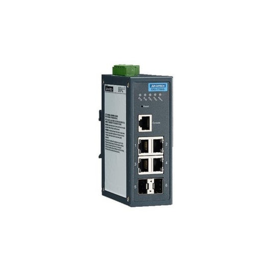 B+B Smartworx 4ge + 2sfp Managed Ethernet Switch Wide (EKI7706G2FIAE)