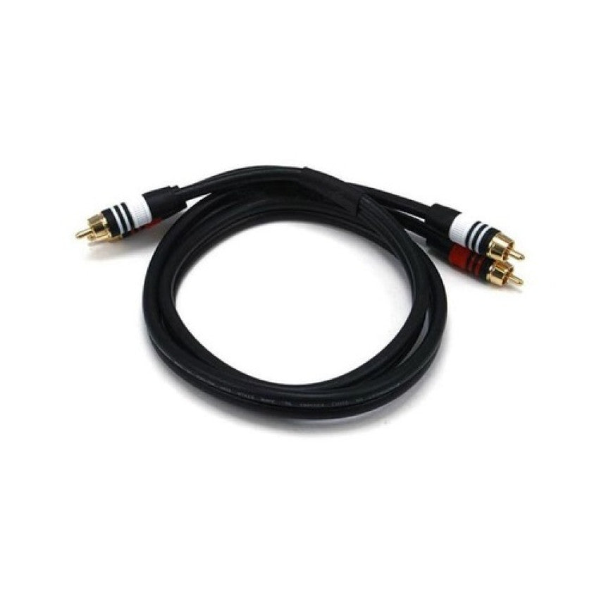 Monoprice Rca2 Plug/2 Rca Plug M/m Cable 3ft (2869)
